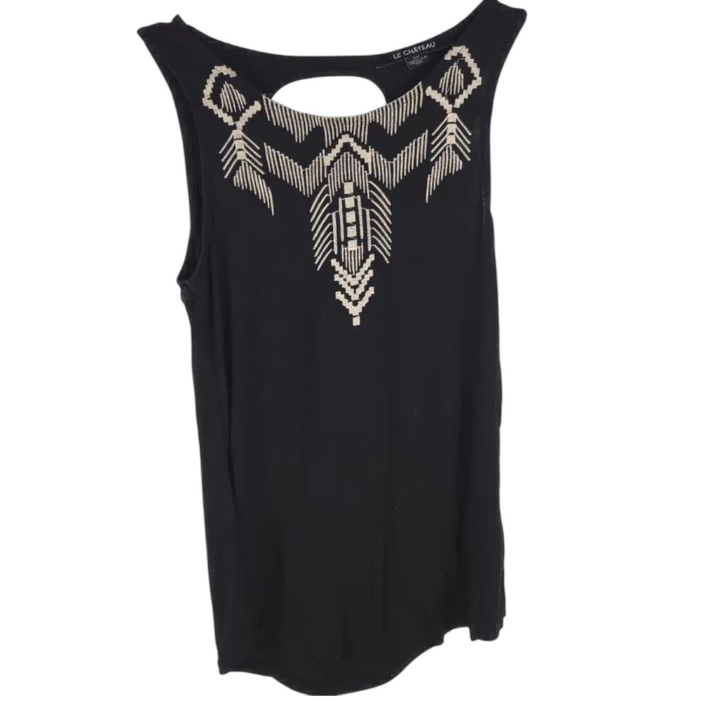 Le Chateau Black Sleeveless Top